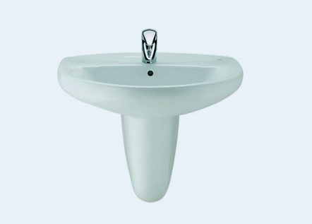 Roca Giralda Semi-Pedestal for Basins - Stylish and Durable Design