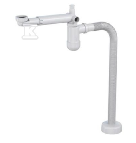 Roca Space-saving basin siphon A858B48000
