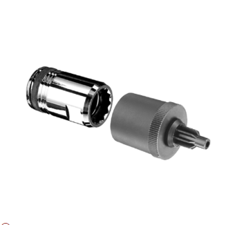 Schell 007000699 QUICK adapter plug-in technology With socket for plug element at 30° pitch. Outer diameter suitable for accommodating the push rosette. Low stress corrosion cracking due to galvanised surface and stress-free plug connection