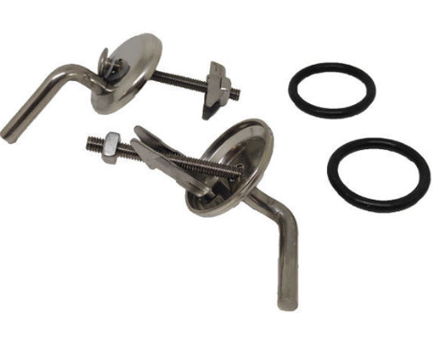 Duravit Starck 1 Toilet Seat Hinge Set 0061101099
