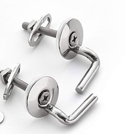 Ideal Standard T2592BJ Tempo toilet seat hinges excluding sleeves