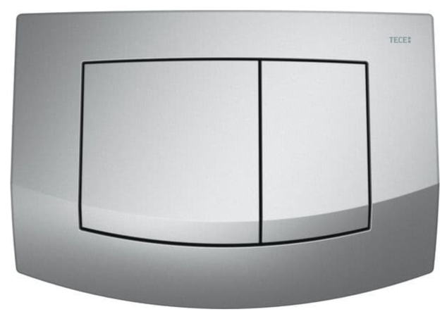 TECE Ambia toilet flush plate dual-flush system 9240225 matte chrome