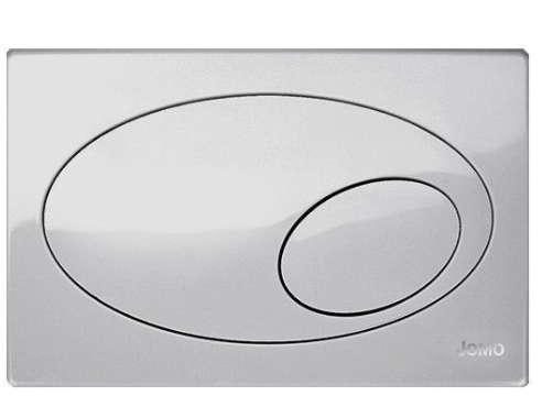 JOMO 102-000000032 Classic 2 Dual Flush Plate matte chrome finish