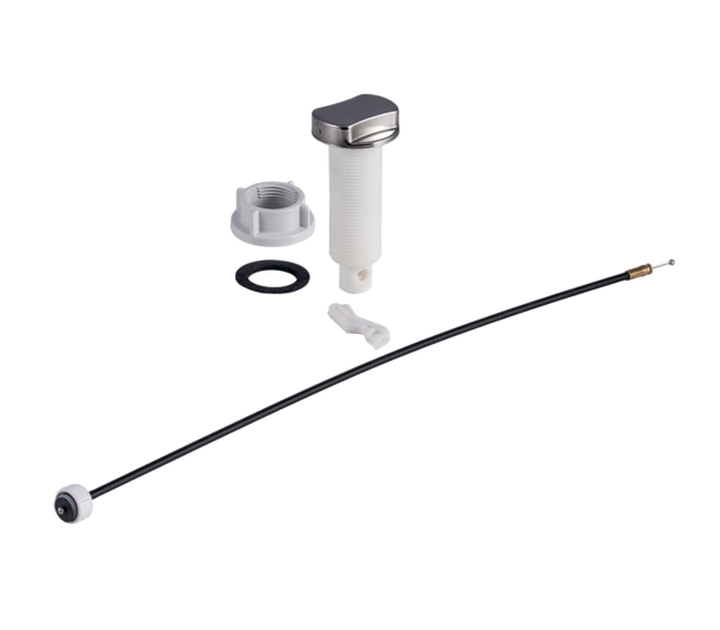 Geberit Clou washbasin connector with cable actuator and turn handle 241.684.00.1 GEBERIT BOWDEN CABLE/HANDLE