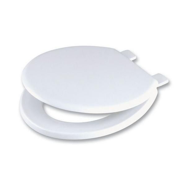 Wirquin Emerald seat and cover with colour matched plastic hinge SEM11WH