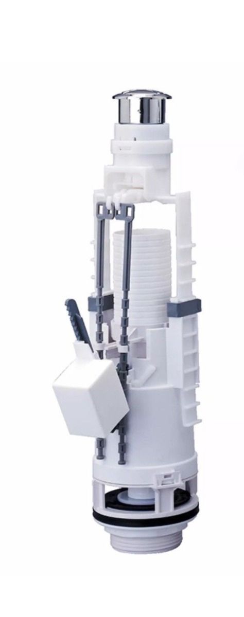 SIAMP MONACO SKIPPER 45 DUAL FLUSH SIPHON CISTERN VALVE & PUSH BUTTON 32456010