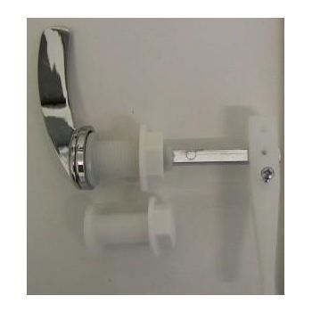 Side Lever Plastic Multi Purpose Lift Arm EC05M160-ES 160mm Spindle, 1/2