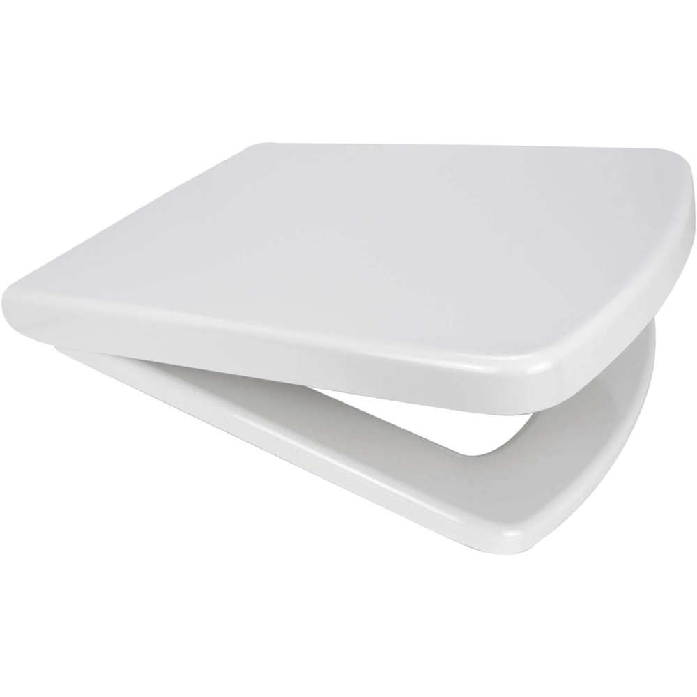 Smiley D Square Toilet Seat Top Fix Soft Close Fits CL645SEAT