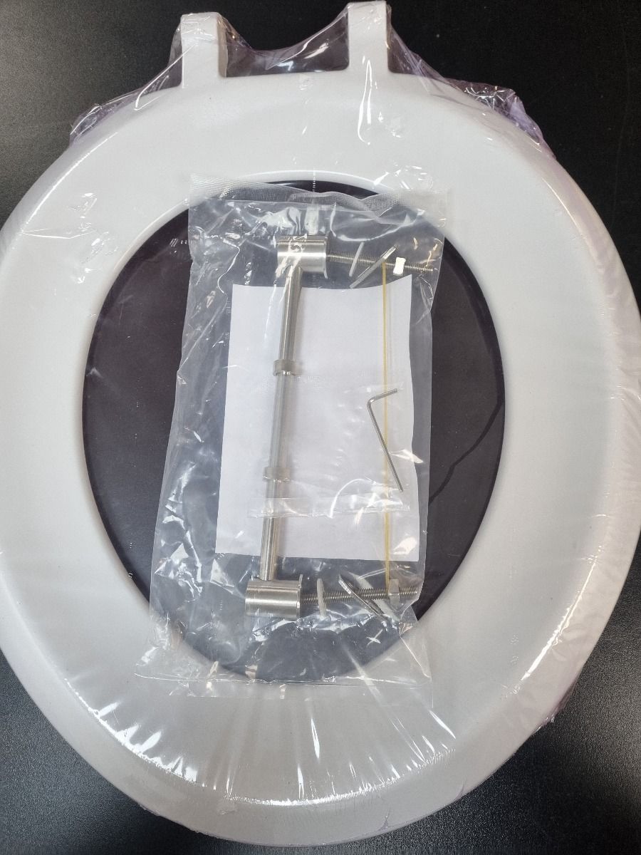 Wirquin 20 - TOILET SEATS SONATA SEAT ONLY WHITE TOPFIX SS -SSO65WH