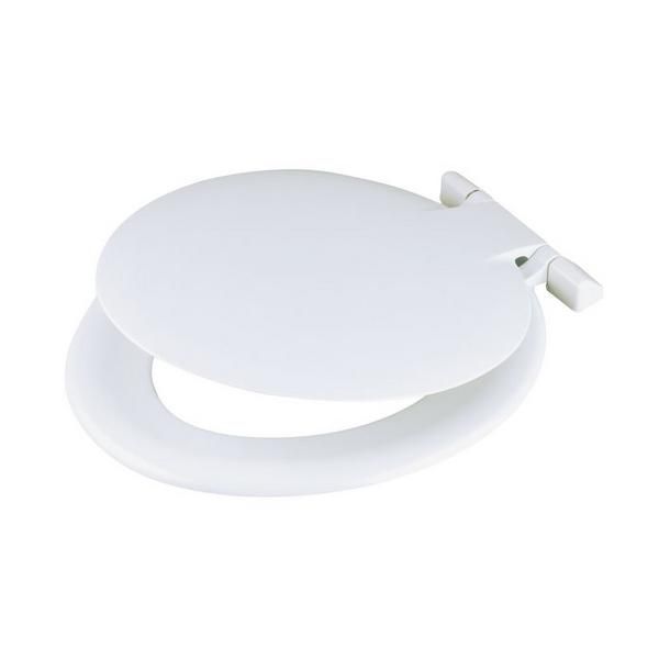 Celmac.SSA12WH.Saxon.Seat.Wht.cw.S/S.Hinge...