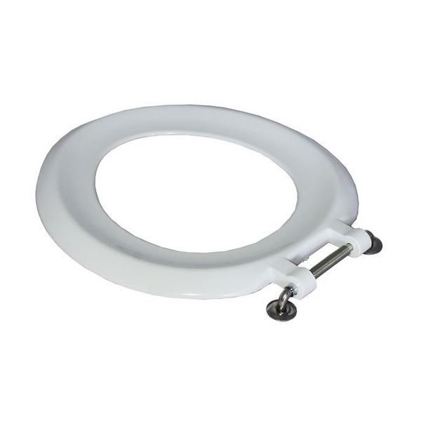 Celmac.SSO53WH.Sonata.Seat.Only.with.S/S.Hinge.Wht..