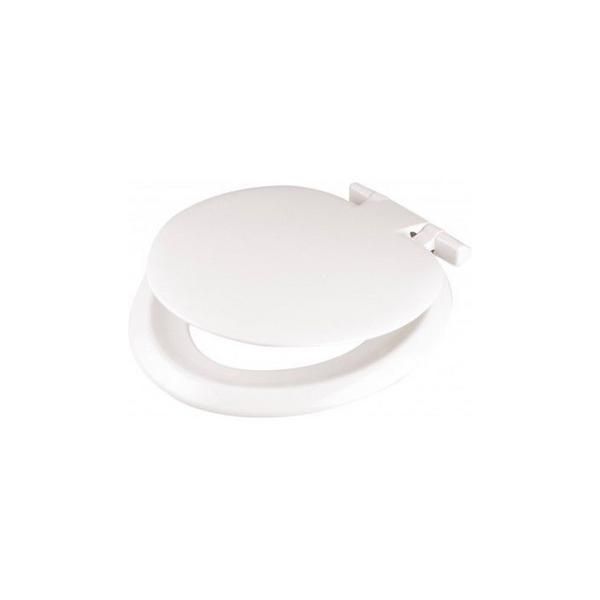 Wirquin 20 Sonata Toilet Seat - White Topfix SSO65WH