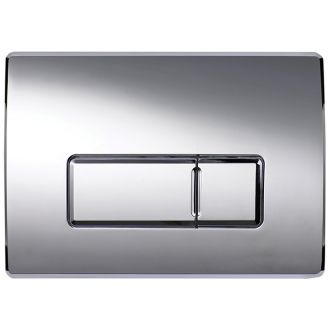 Wirquin Macdee SYG612CP Caspia Dual Flush Pushplate