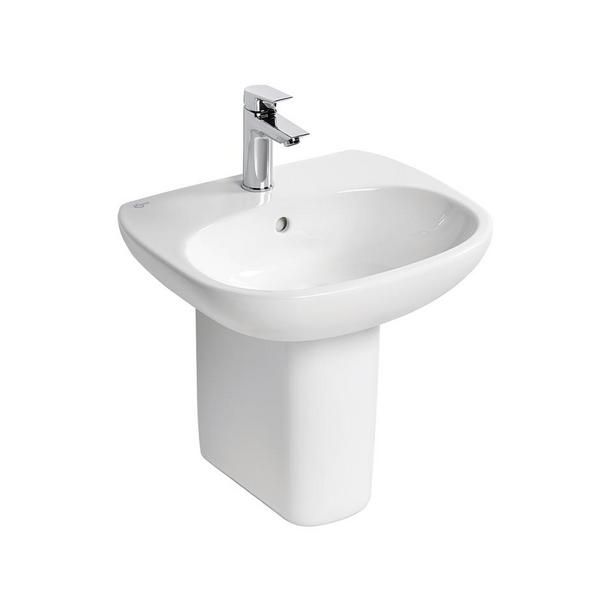 Ideal Standard Tesi 50cm pedestal basin - one taphole T031201