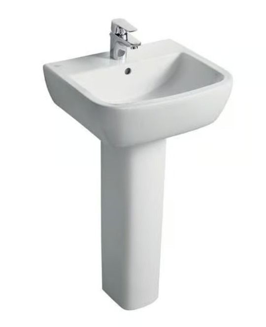 Ideal Standard Tempo one tap hole basin 500mm White T058801