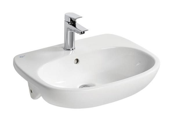 Ideal Standard  Tesi 55cm semi-countertop basin - one taphole  T352601