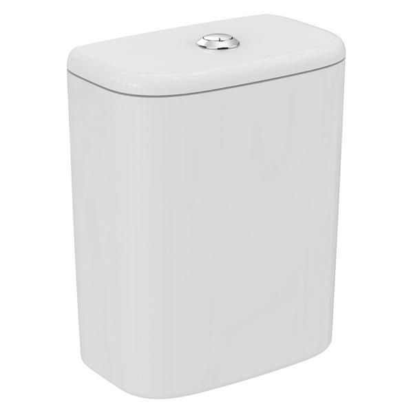 Ideal Standard  Tesi close coupled cistern with dual flush valve - 4/2.6 litre  T356901