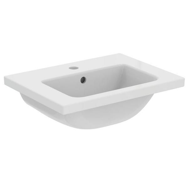 Ideal Standard  Ideal Standard i.life S 50cm compact vanity washbasin, 1 taphole   T459101