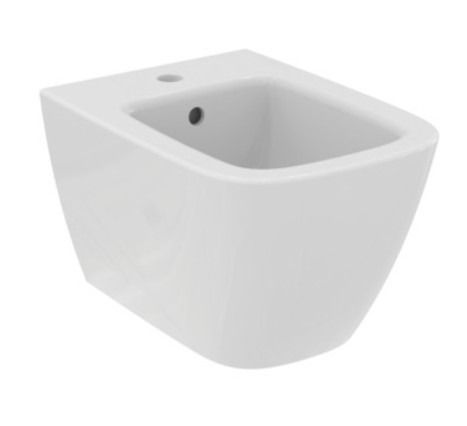 Ideal Standard Ideal Standard i.life S compact wall mounted bidet T459301

Wall-hung bidet 355x480x300 mm, 1 tap hole, with overflow

I.LIFE S - Wall-hung bidet 355x480x300 mm in white glossy finish, 1 tap hole, with overflow - E0060 support brackets 
