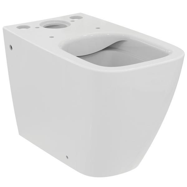 Ideal Standard  Ideal Standard i.life S compact close coupled back to wall wc bowl with horizontal outlet and rimls+ technology  T459701