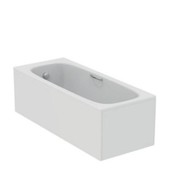 Ideal Standard  Ideal Standard i.life 170 x 70cm water saving rectangular bath with grips - no tapholes  T478201