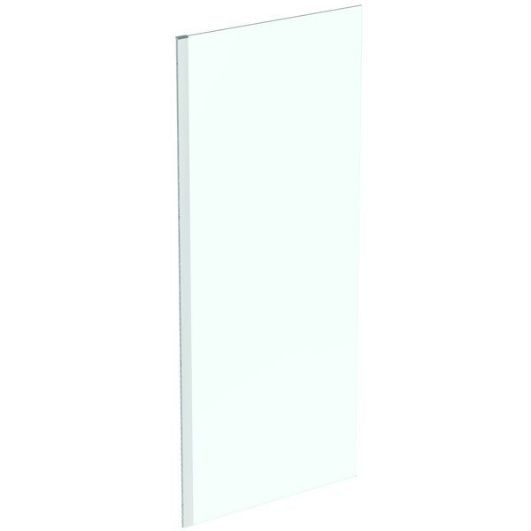 Ideal Standard IS i.life 900 Wet Room panel with Idealclean clear glass - bright silver finish T4871EO
