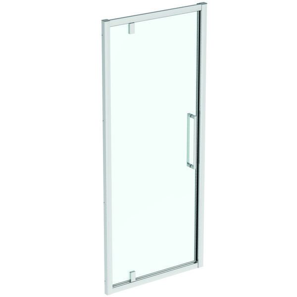 Ideal Standard  IS i.life 900 Pivot Door with Idealclean clear glass - bright silver finish  T4910EO