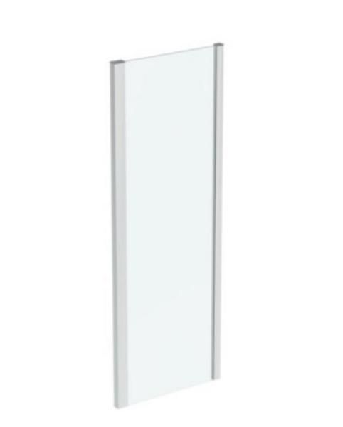 Ideal Standard IS i.life 760 Side panel with Idealclean clear glass - bright silver finish T4914EO