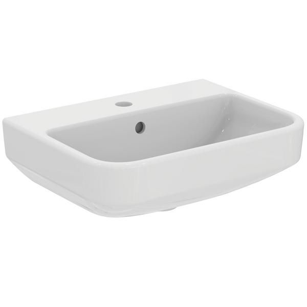 Ideal Standard  Ideal Standard i.life S 50cm compact washbasin, 1 taphole   T518501