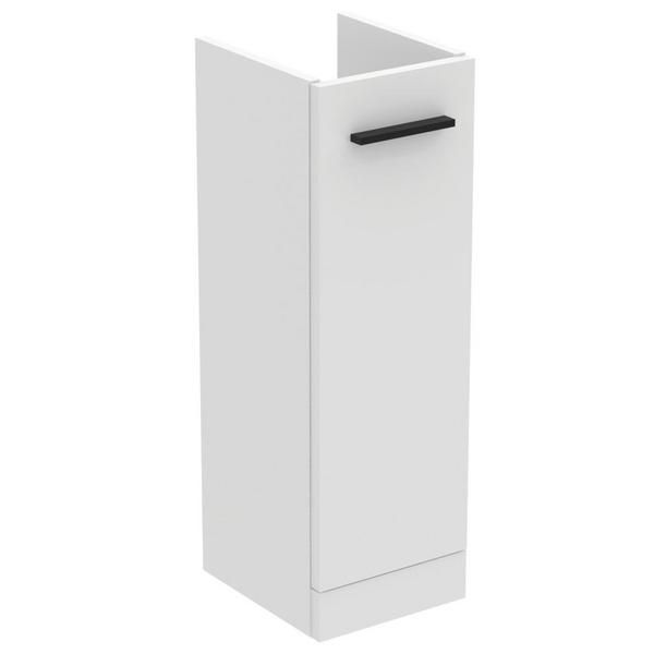 Ideal Standard Ideal Standard i.life A 23cm pedestal washbasin unit with 1 door (separate handle required), matt white T5266DU
