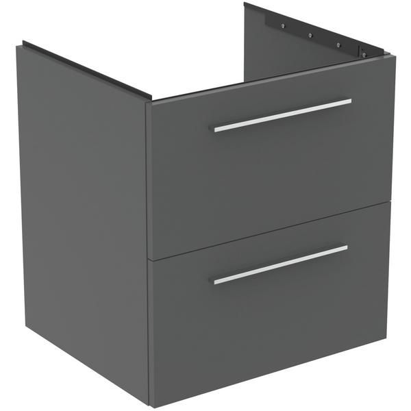 Ideal Standard Ideal Standard i.life B 60cm vanity unit, 2 drawers, quartz grey matt T5270NG