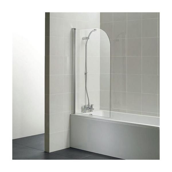 Ideal Standard Connect 2 Radius Bath screen - clear glass T9924EO