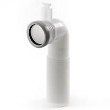 TECE spare part flush pipe with O-ring 185 mm 9820099 flush pipe