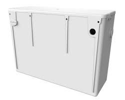 Thomas Dudley Torrent bottom inlet cistern 222111 Cistern and lid ONLY NO INTERNALS 