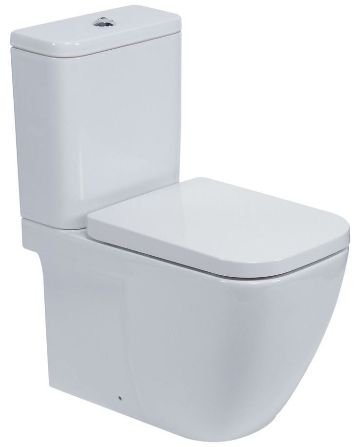 B&Q Cooke & Lewis Clancy Toilet Seat and Cover Soft Close