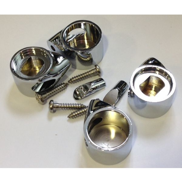 TOILET SEAT HINGES FOR ROCA AI0001100R / ROCA Dama Giralda Hall Senso soft close toilet seat hinge METAL CAPS AI0001100R