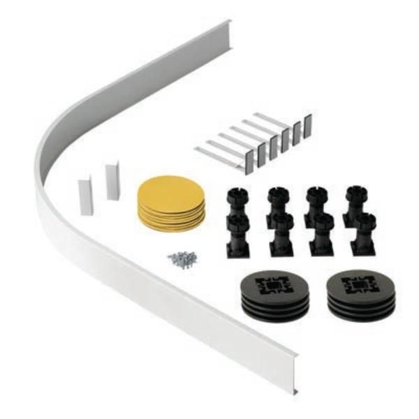 Twyford TR6011WH Quadrant Leg Set & Panel Kit Twyford TR6011WH 