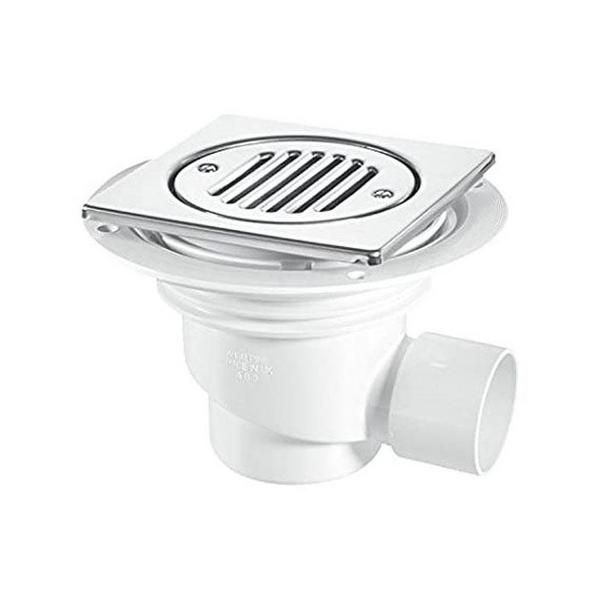 McAlpine Stainless Steel Square Shower Gully 50mm X 130mm TSG1T6SS