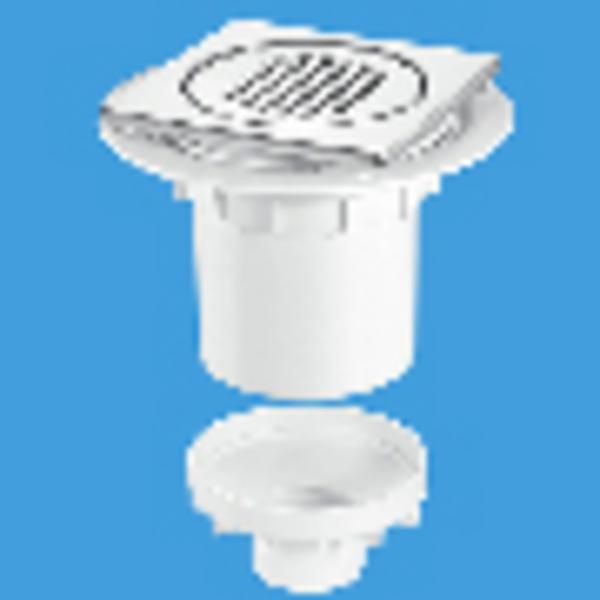 McAlpine TSG3-T6SS TRAP Shwr Gully (10bx) TSG3T6SS Bathroomsuites