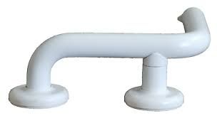 Twyford AV5908WH Avalon Support Toilet Roll Holder Right Hand