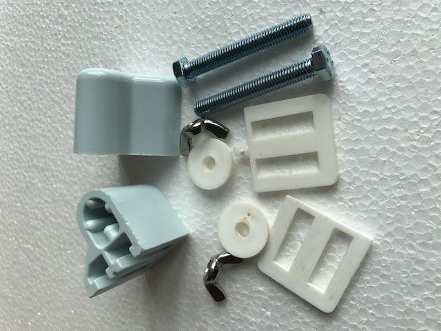 TWYFORD/CELMAC  TOILET SEAT HINGE PACK (LIGHT BLUE)