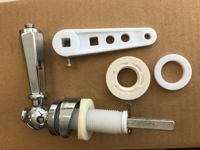 Twyford Clarice Flushing lever Handle in Chrome  Astoria CL2611WH QE2001WH  LEVER ONLY 5024959233017