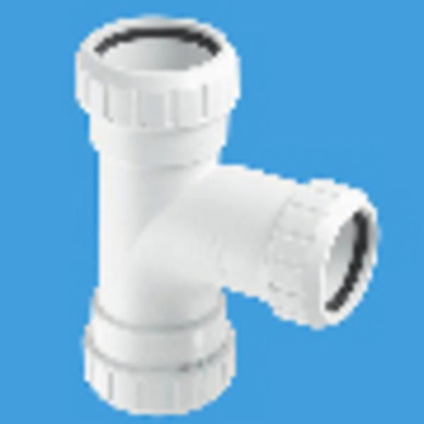 McAlpine V21L 1.1/2in SWEPT TEE (50bx)