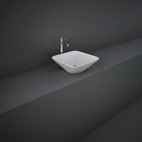 RAK Variant Sq Counter Top Wash Bsn 36Cm VARCT43600AWHA Bathroomsuites