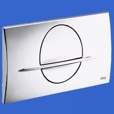 Viega Flush Plate Life 2-463076 conceala toilet cistern fittings / Viega Flush Plate Life 2-463076 conceala toilet cistern fittings, this has been upgraded newer versions will be sent which will still fit your concealed Toilet perfectly / 4015211463076