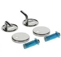Villeroy and Boch O.novo 92241661 set of hard chrome hinges