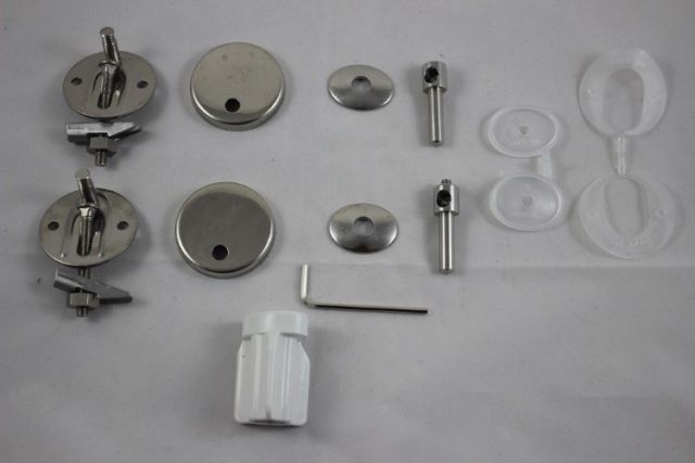 Villeroy & Boch Toilet Seat Hingers Chrome 92236561 / 4051202543891