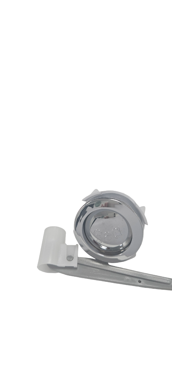 VITRA 429531YP1TE CHROME FLUSH PUSH BUTTON WITH SEA LOGO