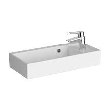 Vitra ArchiPlan Right-Handed Bowl Sink with Faucet Hole 60x28cm 7406B003-0029