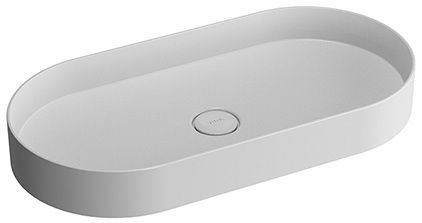 VITRA Memoria Oval Wash Basin (80 cm) M58000002000 White 